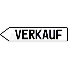 SCHILD PFEIL VERKAUF, Weis, Links