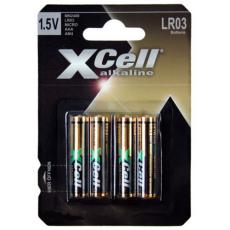 Xcell LR03 Micro Batterie 4er Blister