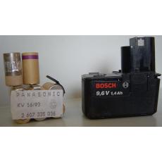 Akkupack 9,6V für Bosch L